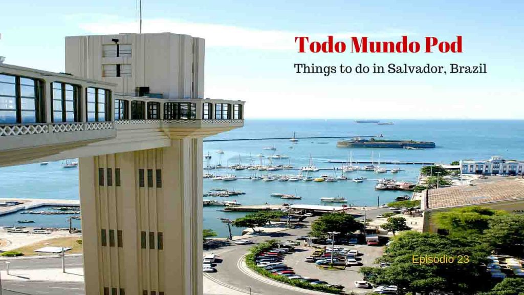 Things to do in Salvador, Brazil. Image of the Elevador Lacerda. Sightseen in Brazil