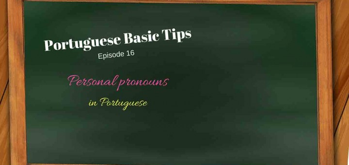 Portuguese personal pronouns