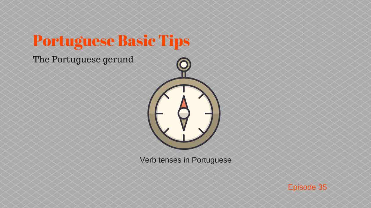 Brazilian Portuguese gerund