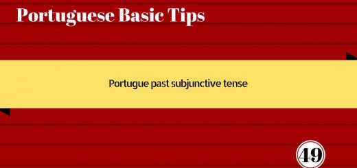 Listen to our podcast about Portuguese past subjunctive tense