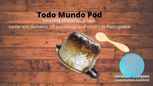 Meaning of encher a cara, nadar em dinheiro, X9 panelinha and others in Portuguese